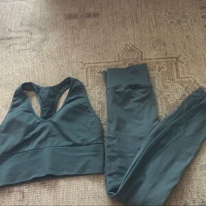 Women's Green Activewear Set